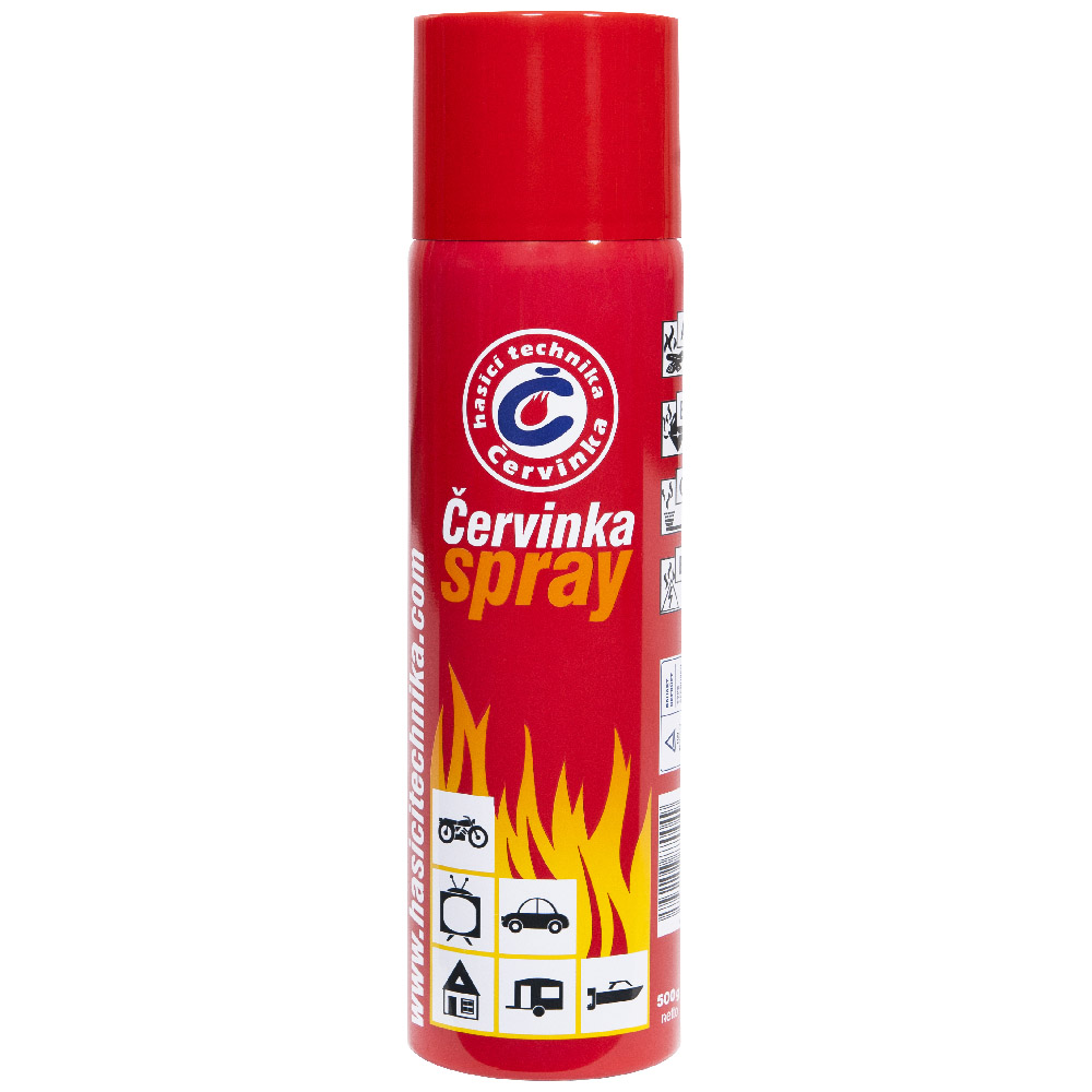 Univerzálny hasiaci sprej Červinka FIRE SPRAY 0.5l - hasenie.sk