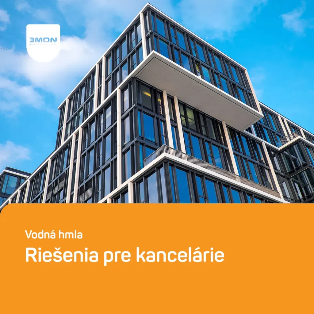 Vodná hmla - Riešenia pre kancelárie