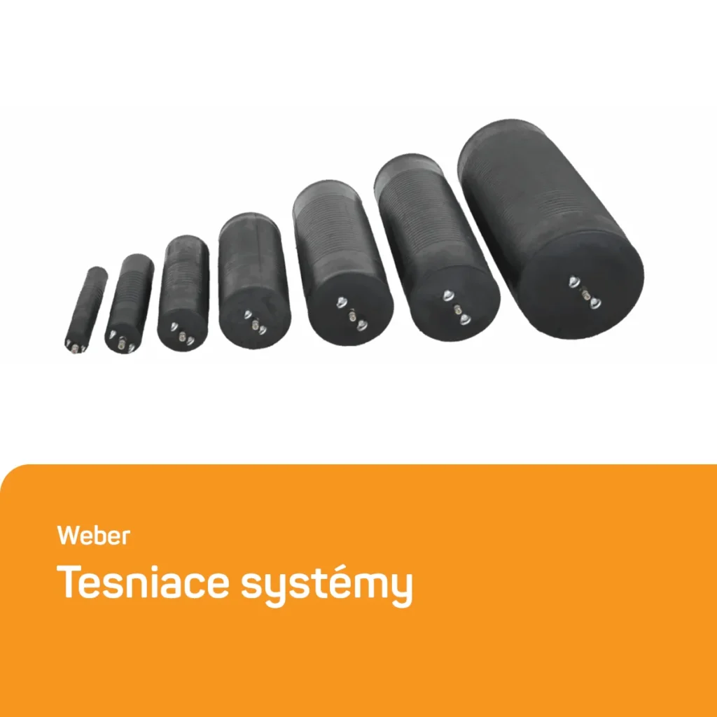 Weber - Tesniace systémy