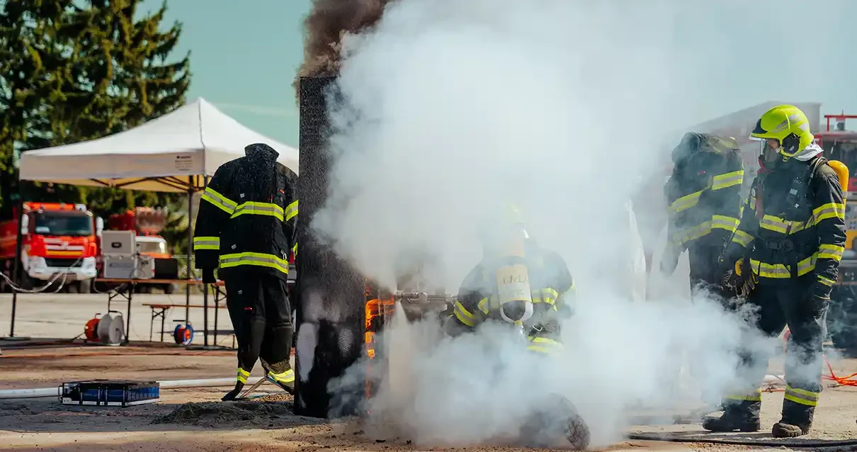 FIRETEST 2026_hasenie bateriového úložiska