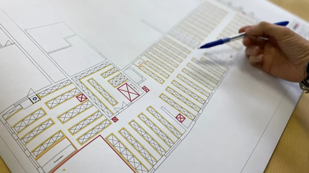 Plán podlahového značenia